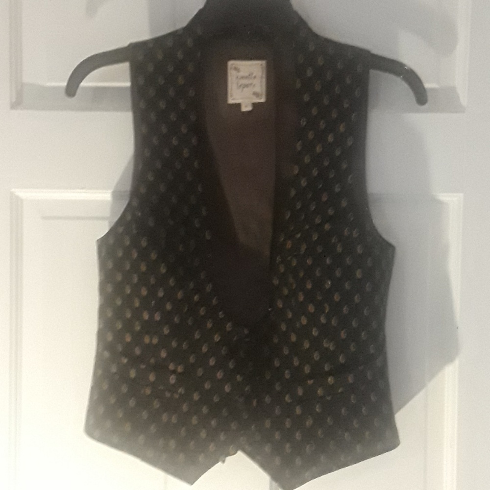 Vintage Nanette Lepore tapestry vest